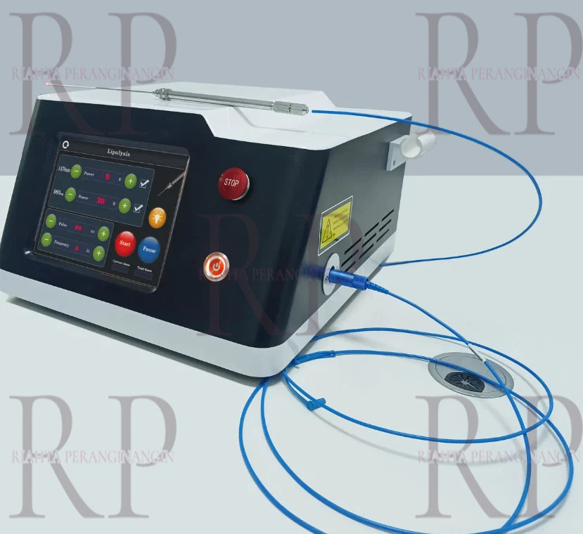 1470nm + 980nm diode laser fat removal machine for body contouring and skin tightening.