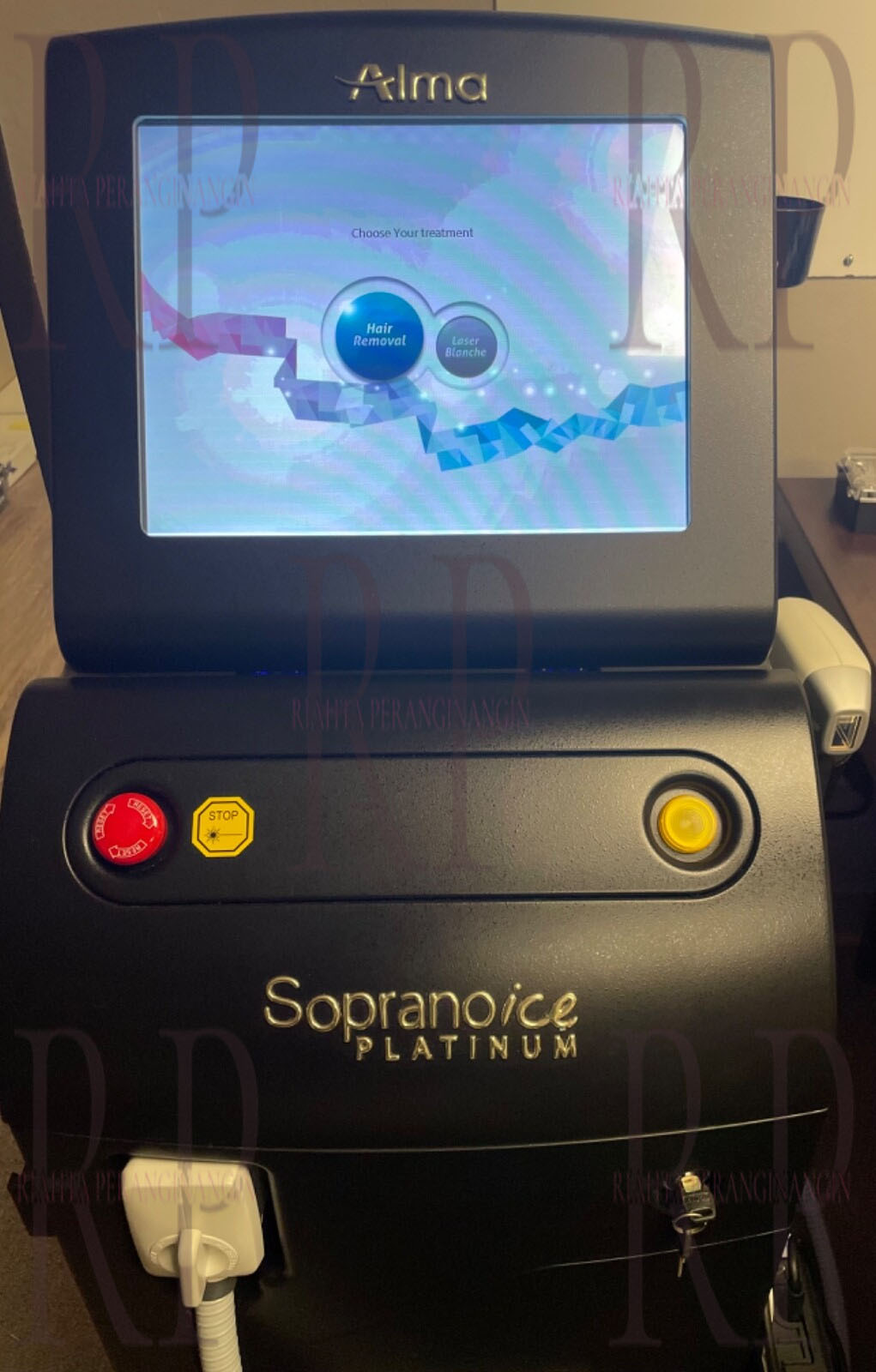 Alma Soprano Ice Platinum Laser Performing Hair Removal