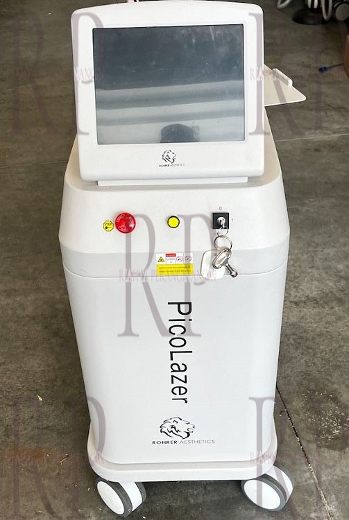 2020 Rohrer Aesthetics PicoLazer – 1064nm & 532nm for tattoo removal and skin rejuvenation.